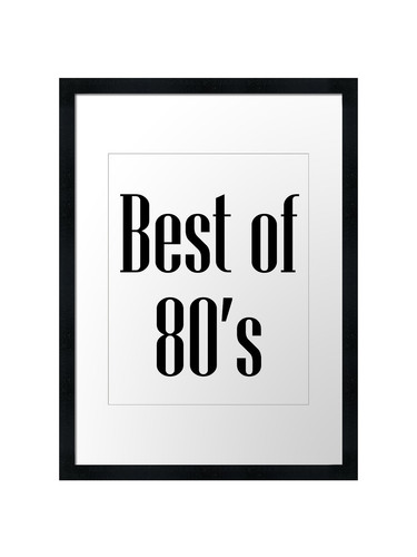 Best framed wall - best, 80's